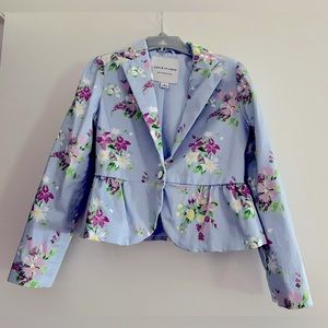 Girls Floral Blazer. Janie and Jack Size 6.